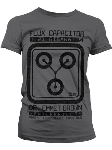 Back To The Future Shirt in Grau