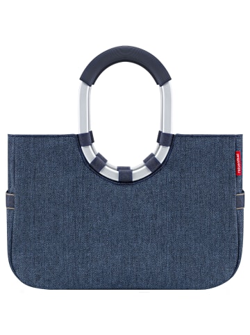 Reisenthel Shopper Tasche 40 cm in herringbone dark blue