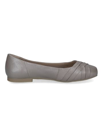 Caprice Ballerinas in Stone