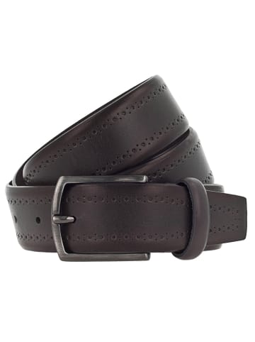 Vanzetti Gürtel Leder in anthracite