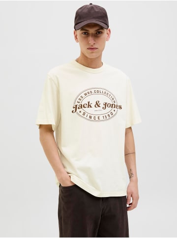 Jack & Jones T-shirt in Antique White