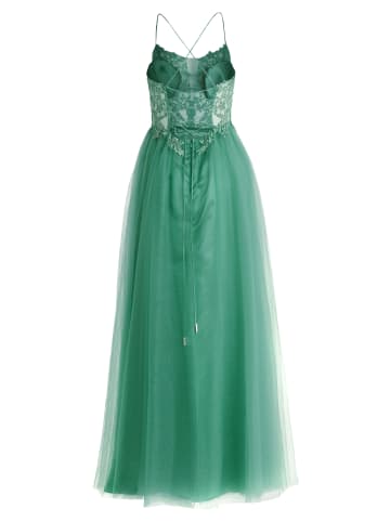 Vera Mont Abendkleid mit Stickerei in Light Green