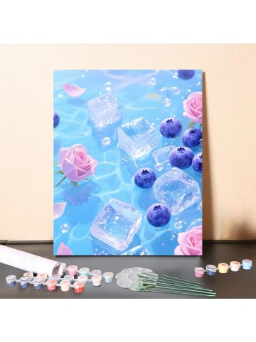 ARTNANAS DIY Malen nach Zahlen Set-"Heidelbeere" 