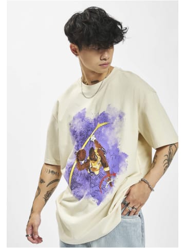 Mister Tee Mister Tee Unisex Basketball Clouds 2.0 Oversize Tee in sand