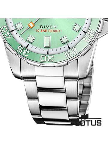 Lotus Chronograph-Armbanduhr Lotus Classic silber mittel (ca. 36,8mm)