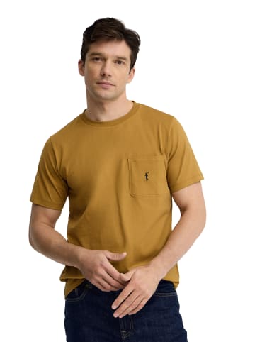 Polo Club T-Shirt RIGBY GO POCKET TSHIRT SS VO in Senf