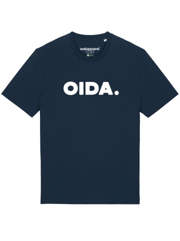 wat? Apparel T-Shirt Oida in Dunkelblau