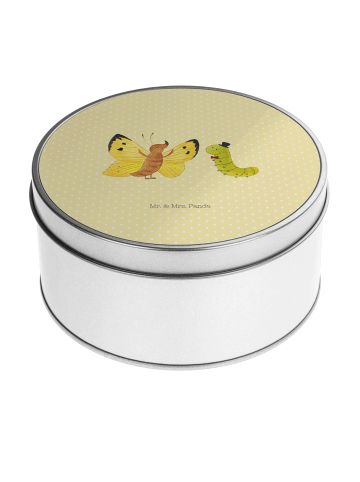 Mr. & Mrs. Panda Aufbewahrungsbox Raupe Schmetterling ohne Spruch in Gelb Pastell