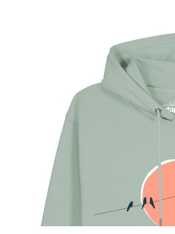 wat? Apparel Sweatshirt Countryside 01 in Aloe