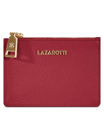 Lazarotti Bologna Leather Schlüsseletui Leder 11.5 cm in red