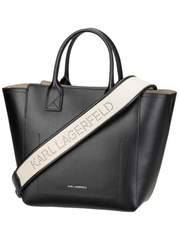 Karl Lagerfeld Handtasche K/Daily SM Tote in Black-Nickel
