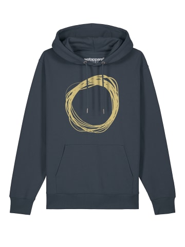 wat? Apparel Sweatshirt Kreis in India Ink Grey