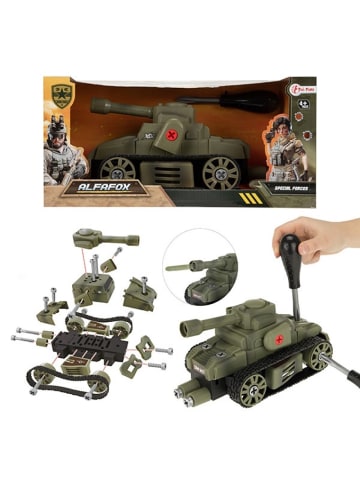Toi-Toys Spielzeug-Auto zum Bauen Armeefahrzeug 4 Jahre