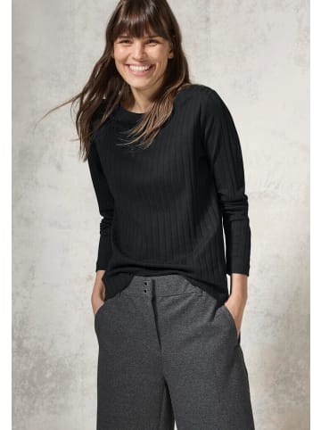 Cecil Langarmshirt in Black
