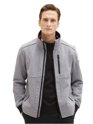 Tom Tailor Jacke in steel knitted structure