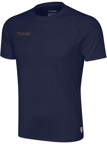 Hummel Hummel T-Shirt Hml Multisport Herren Dehnbarem Atmungsaktiv in MARINE