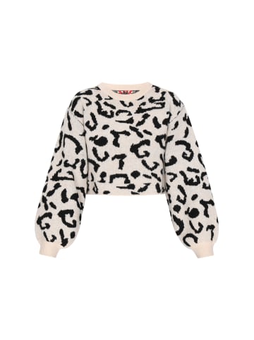 myMo ROCKS Sweater in offwhite black