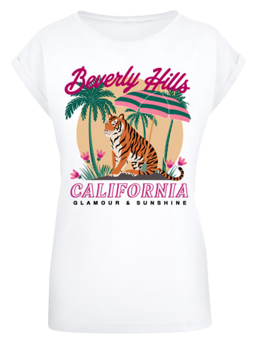 F4NT4STIC T-Shirt Beverly Hills California Glamour Summer in weiß