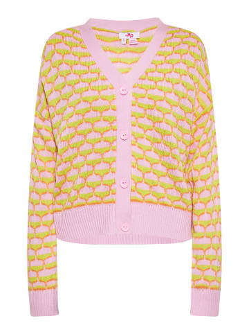 myMo Cardigan in Pink Limone Orange