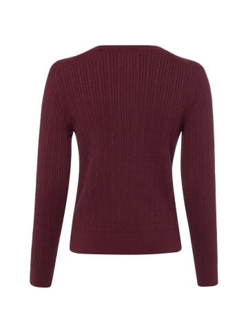 Gant Strickjacke in bordeaux - 0001