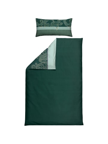 REDBEST Satin Wendebettwäsche in grün