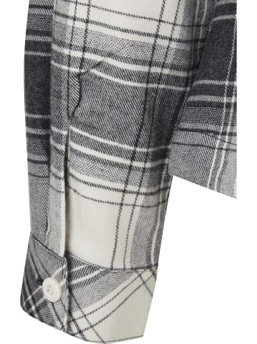 Urban Classics Long Sleeve Shirt in whitesand/black