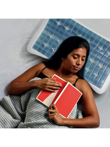 Technogel TECHNOGEL® New Generation Original Orthopädisches Nackenstütz-Kissen in weiss