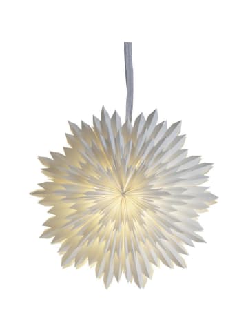 MARELIDA Papiersterne EISBLUME D:50cm in weiss