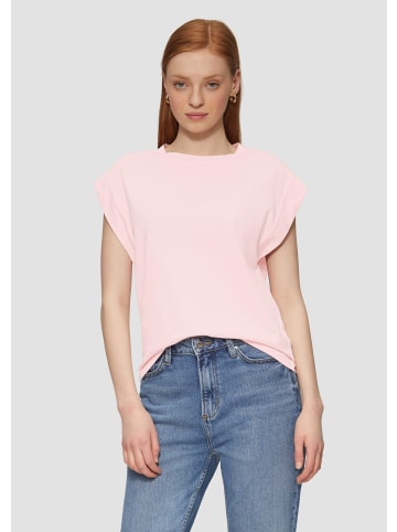 QS T-Shirt kurzarm in Pink