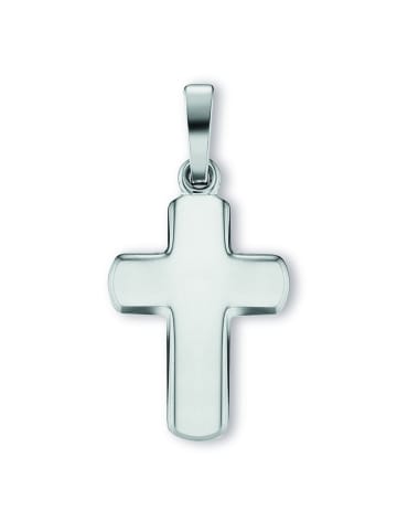 ONE ELEMENT  Kreuz Anhänger aus 925 Silber in silber