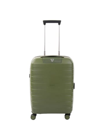 Roncato BOX 4.0 - 4-Rollen-Kabinentrolley S 55 cm erw. in militare