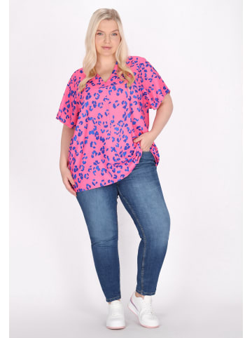 myMo Plus Size Blouse in Rose