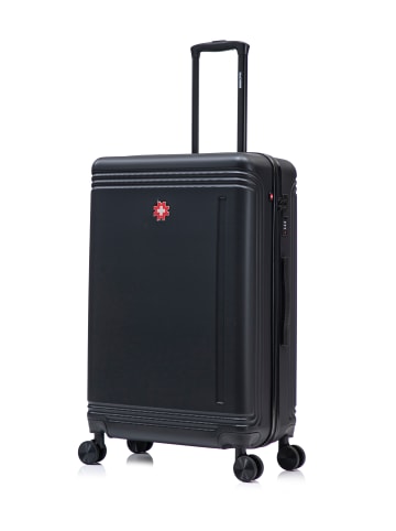 SWISS KOPPER 2 tlg. Kofferset GSTAAD in Schwarz (99L/67L)