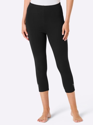 WITT WEIDEN Leggings 3/4-lang in schwarz + weiß