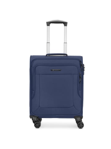 Franky Melbourne 3.0 4-Rollen Kabinentrolley 55 cm mit Dehnfalte in dark blue