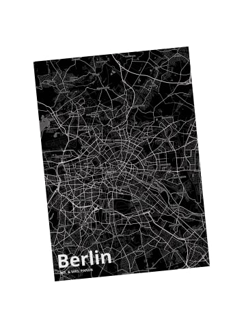 Mr. & Mrs. Panda Postkarte Berlin mit Spruch in Keine Angabe