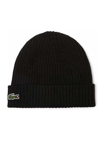 Lacoste Hut & Stirnband für Erwachsene in unifarben in schwarz