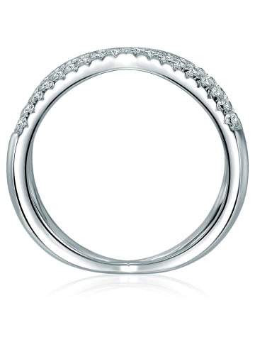 Lulu & Jane Ring Sterling Silber Zirkonia in silber