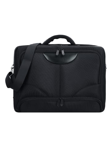 Dermata Aktentasche 44 cm Laptopfach in schwarz