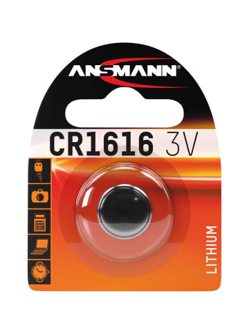 ANSMANN Batterie CR1616 in Schwarz