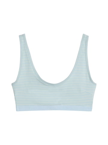 Marc O'Polo Bustier Basics in niagara mist stripe