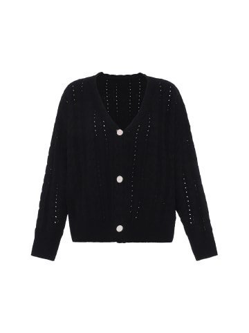 faina Damen Strickjacke in SCHWARZ