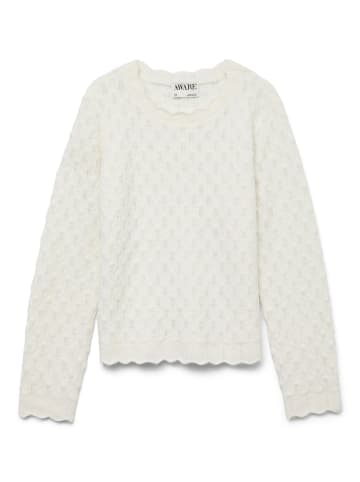 Vero Moda Strickpullover in Snow White