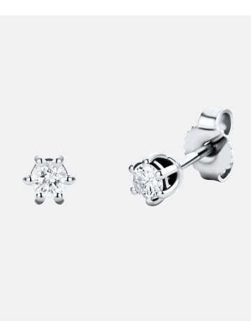 Diamant L'éternel Ohrringe aus 585 Weißgold mit Diamant