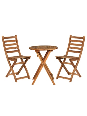 Butlers Balkonset LODGE 3-teilig in Braun