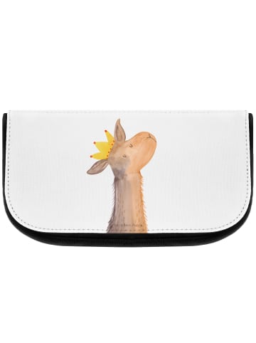 Mr. & Mrs. Panda NeZeichenssaire Lamakopf König ohne Spruch in Weiß