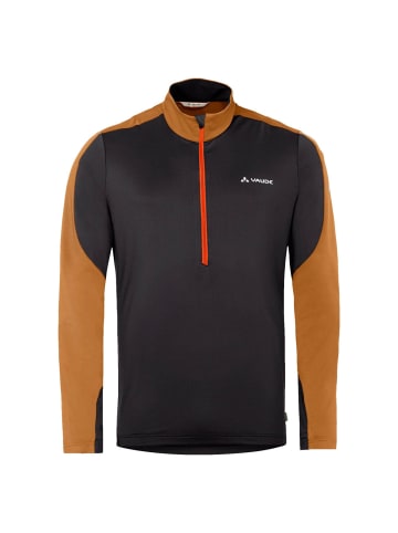 Vaude Funktionsshirt/ Longsleeve Me Livigno Halfzip II in Gelb