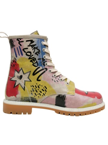 Dogo Longe Boots - The Creation of the Collage 41 in Beige