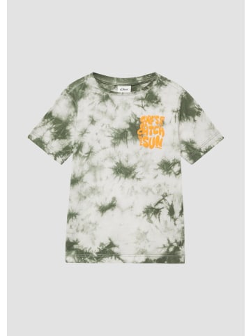 s.Oliver T-Shirt in 7807_tannengrün