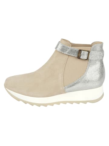 Heine Stiefelette in beige-champagner